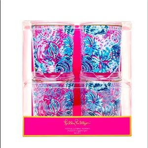 Lilly Pulitzer Acrylic Glasses NIB